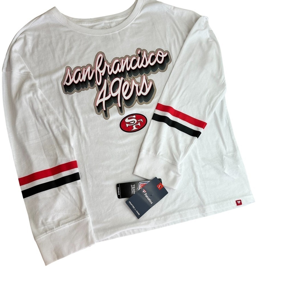San Francisco 49ers NFL Fanatics Women's‎ Long Sleeve T-Shirt XL